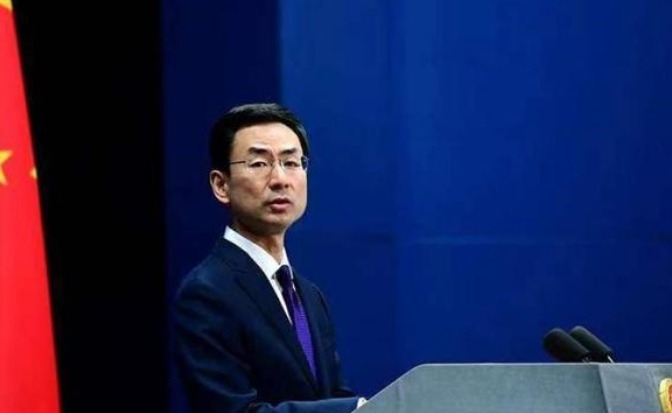 중국 외교부 겅쐉(耿爽) 대변인. 사진=중신뉴스