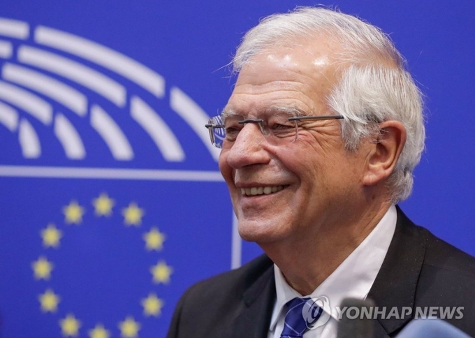 <strong>호세프 보렐 EU 외교·안보 대표. </strong>브뤼셀 EPA=연합뉴스