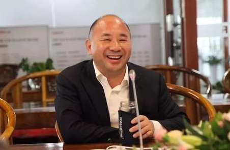 중국 민영그룹 3위인 정웨이그룹 창업자 왕원인 (王文银) 바이두웨이보캡쳐.
