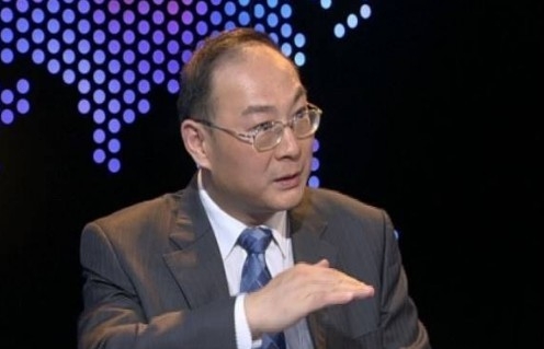 중국 인민대학의 국제관계학원 진찬롱 ( 金燦榮) 부원장. 바이두 웨이보 캡쳐.