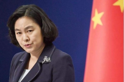 중국외교부 화춘잉 수석대변인.
