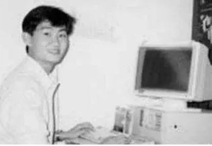 27살때의 마화텅 모습. 바이두 웨이보 캡쳐.