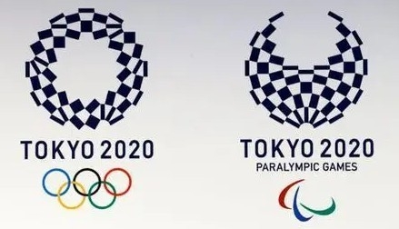 일본의 2020년 도쿄올림픽 휘장. 바이두 웨이보.
