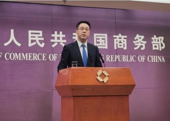 <strong>중국 상무부대변인 까오펑 (商务部新闻发言人 高峰) 바이두 캡쳐.</strong>