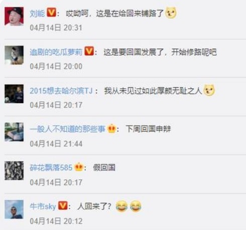 " 외국에서 헛일하지 말고 귀국해 조사받으라 " 는등의 네티즌 반응, 신랑차이징 캡쳐