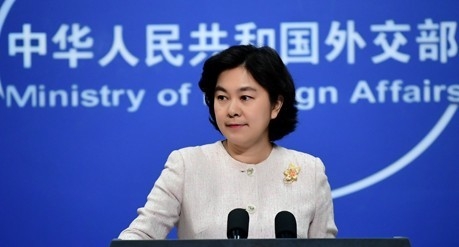 화춘잉 (华春莹) 중국외교부 대변인. 바이두
