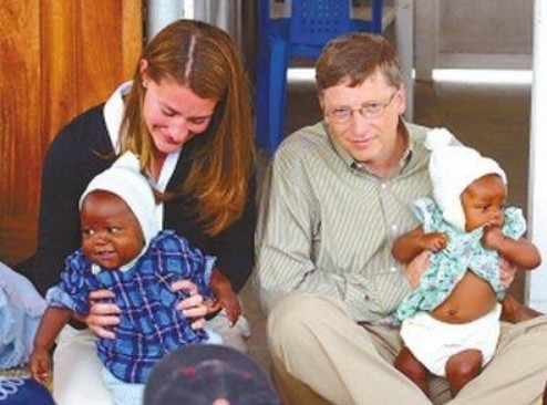 마이크로 소프트사의 빌 게이츠 ( Bill Gates)와 부인 멜린다 게이츠 ( Melinda Gates)부부.