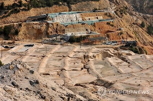 중국 장시성의 희토류 광산. 사진=연합뉴스/한중21 제휴사