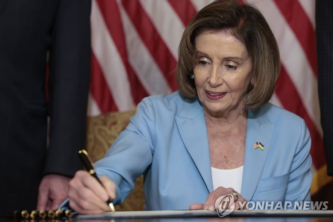 낸시 펠로시 미국 하원의장. 사진=연합뉴스/한중21제휴사