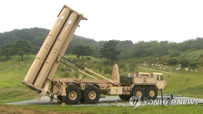 경북 성주 주한미군 사드(고고도 미사일방어체계) 기지. 사진=연합뉴스/한중21 제휴사