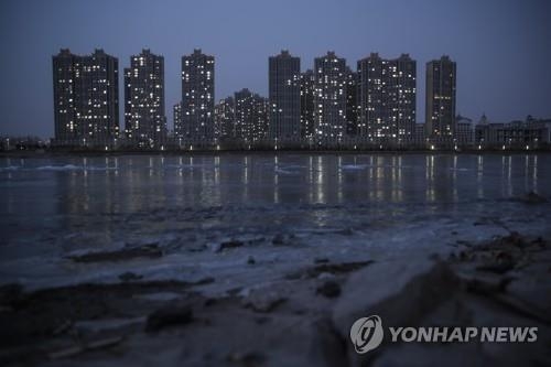 중국 랑팡시의 아파트 단지 모습. 사진=연합뉴스/한중21 제휴사