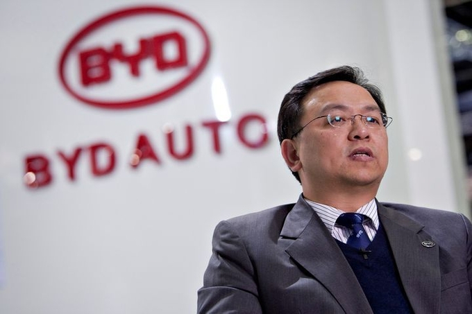 왕촨푸(王传福) BYD 창립자 겸 CEO.