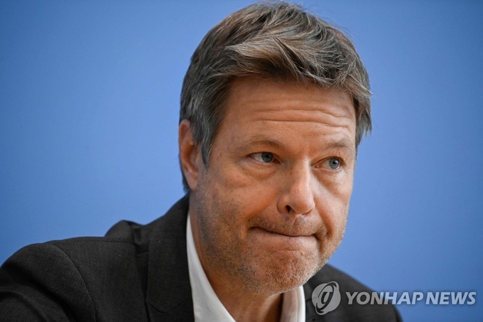 로베르트 하베크 독일 부총리. 사진=연합뉴스/한중21 제휴사