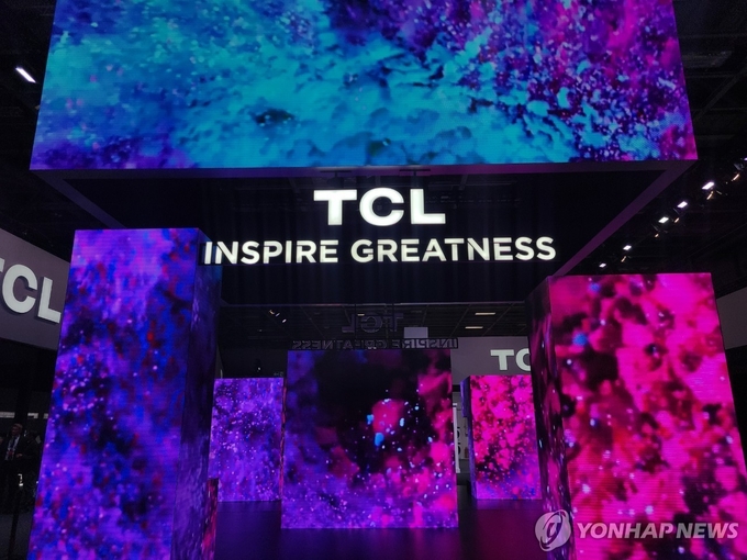 9월 2-6일 독일에서 열린 유럽 최대 가전전시회 'IFA 2022'의 중국 TCL 전시장. 사진=연합뉴스/한중21 제휴사
