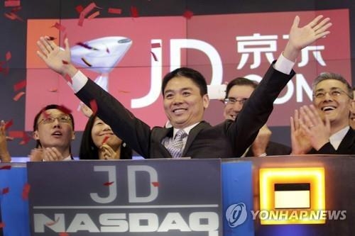 <strong>류창둥 중국 징둥그룹 창업자. 사진=연합뉴스/한중21 제휴사</strong>