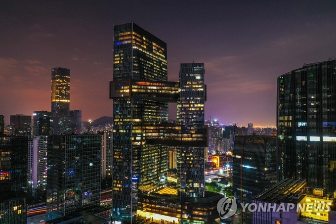 중국 광둥성 선전시의 텐센트 본사. 사진=연합뉴스/한중21 제휴사