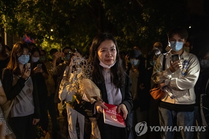 중국 미투 운동의 선구자로 불리는 저우샤오쉬안. 사진=연합뉴스/한중21 제휴사