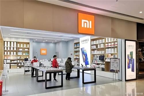 중국 샤오미 휴대전화 판매장. 사진=연합뉴스/한중21 제휴사