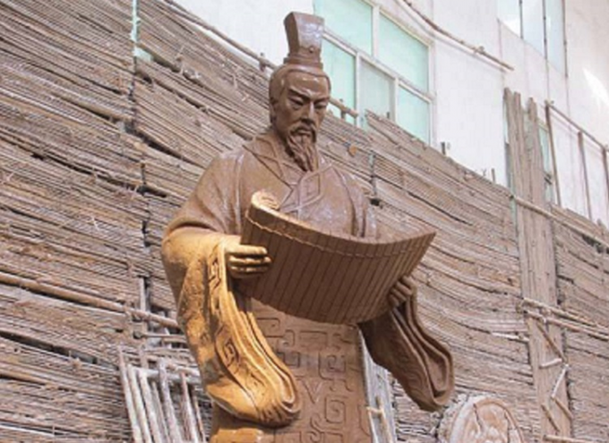 중국 전국시대 책사 장의(張儀) 상(像). 사진=중국 포털 바이두 캡처