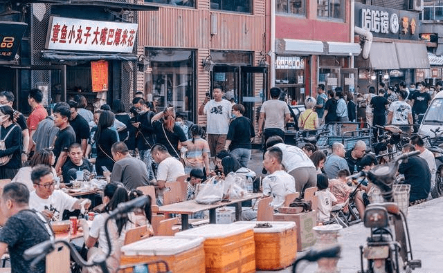 중국의 노천 식당. 사진=중국 포털 바이두 캡처
