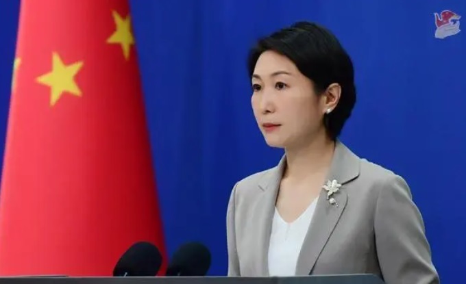 마오닝(毛宁) 중국 외교부 대변인. 사진=중국 외교부
