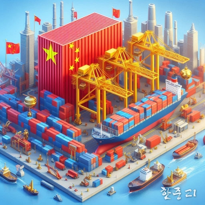 중국 규모이상 기업들의 3개 분기 수익이 5조 위안을 돌파했다. AI제작 이미지