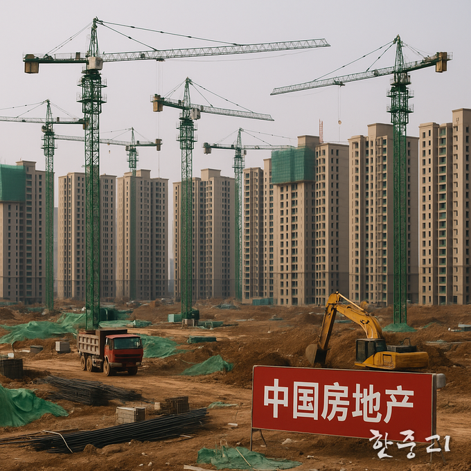 중국 4월 부동산 거래지수도 올랐다. 챗GPT 제작