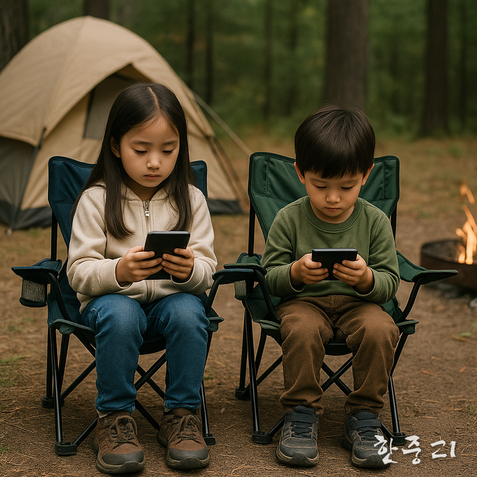 중국 매체가 아이들의 스마트폰 중독을 우려하고 나섰다. 챗GPT 제작 