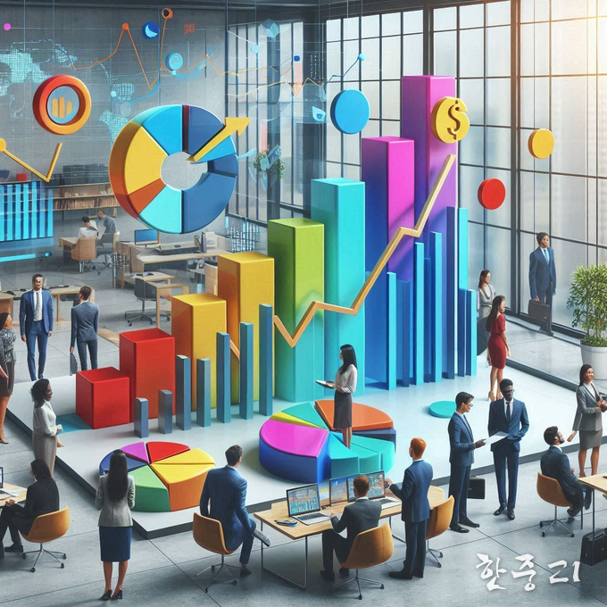 중국 은행 자산이 7경3500 조원을 훌쩍 넘어섰다. 이미지 = AI 제작