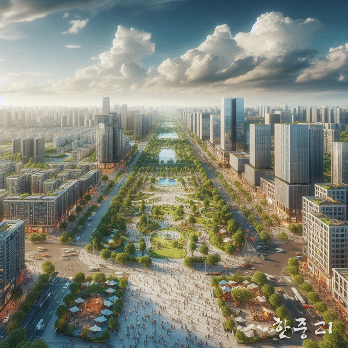 중국 징진지 지역의 산업 밀도를 높이려는 투자가 지속되고 있다. 이미지 = AI제작