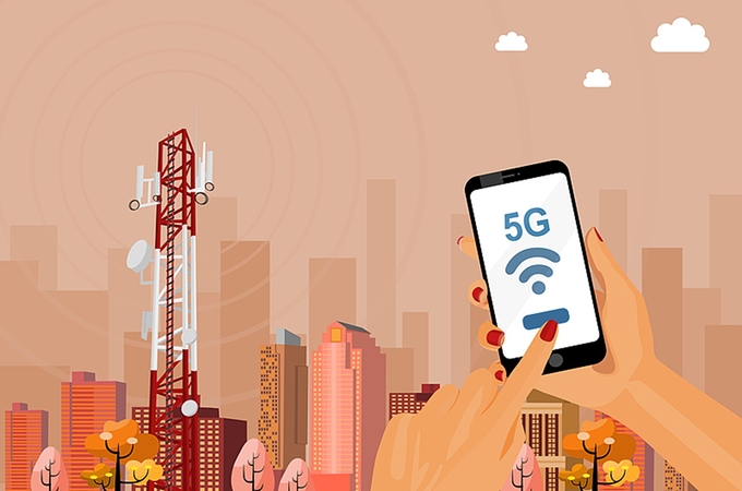 중국에서 5G 가입자수가 11억명에 육박했다. 이미지= CMG