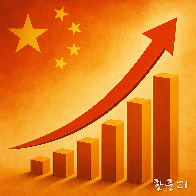 중국 경제가 글로벌 경기 불확실성에도 꾸준한 성장을 구현하고 있다. 이미지= AI제작