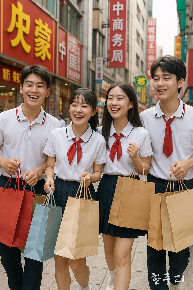 중국에서 한국의 수능소비 같은 '가오카오 소비'가 새로운 트랜드로 자리 잡고 있다. 이미지= AI제작