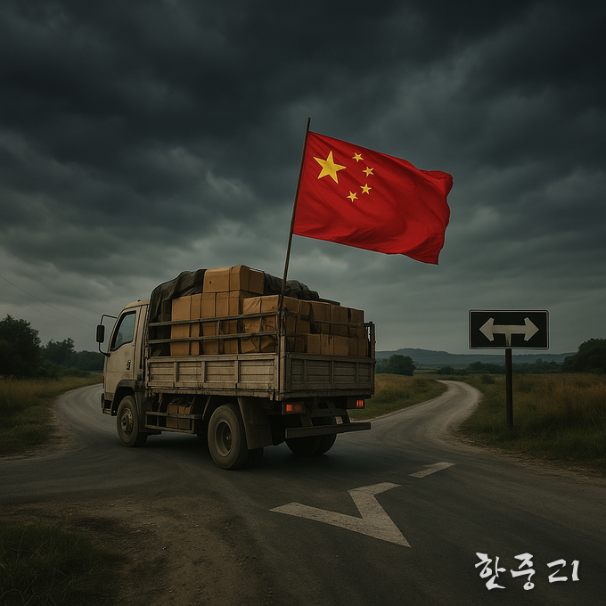 중국 경제가 어디로 갈지 글로벌 경제의 주목을 받고 있다. 이미지=AI 제