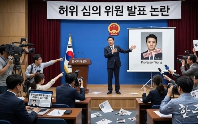 중 지자체, 허위 가명을 심의위원 등으로 내세워...중 매체, "이건 위조, 사기다'