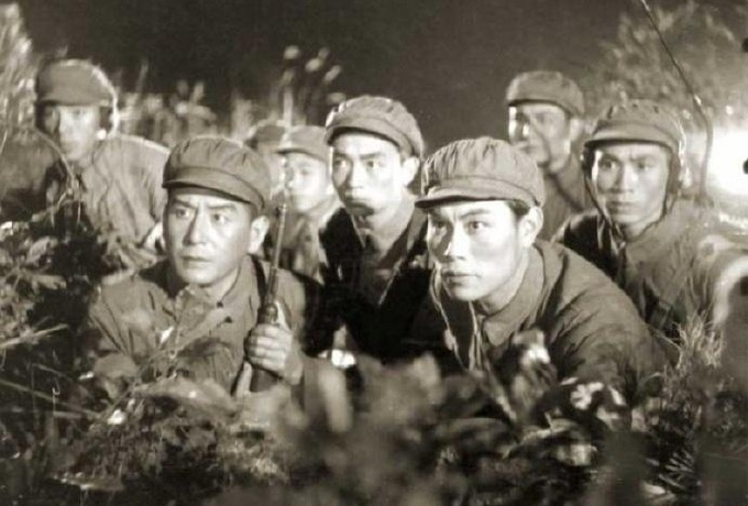 대동강상류 교량폭파작전을 영화화한 중국영화 기습의 한 장면. 바이두 웨이보 캡쳐.